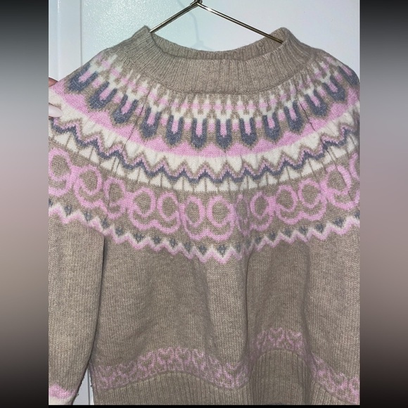 LoveShackFancy Charlesey Pullover Wool Sweater with Bows 🎀 Small - Picture 15 of 16
